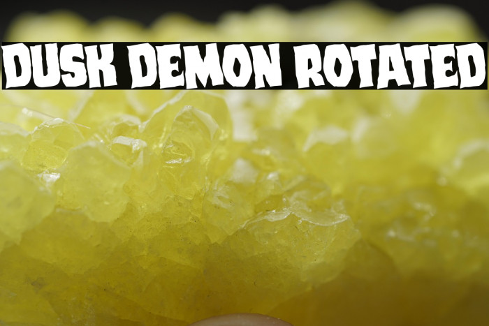 Dusk Demon Rotated Example 3