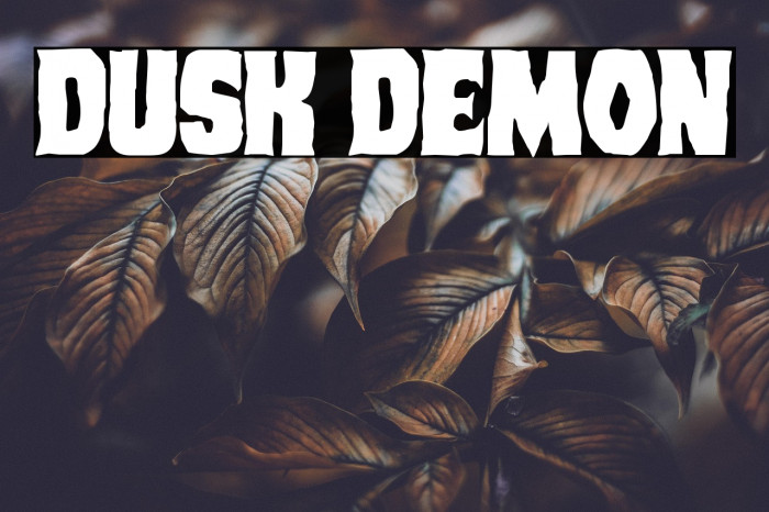 Dusk Demon Example 1