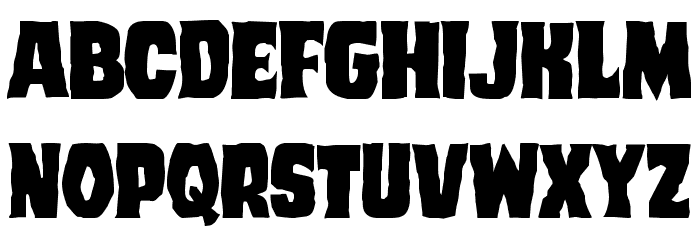 Dusk Demon Font LOWERCASE