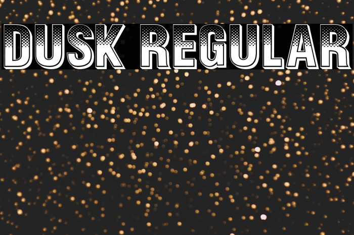 Dusk Regular Example 3