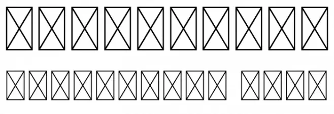 Duskey Free Stamp Font OTHER CHARS
