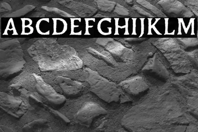 DuskeyFree-Rough Font examples