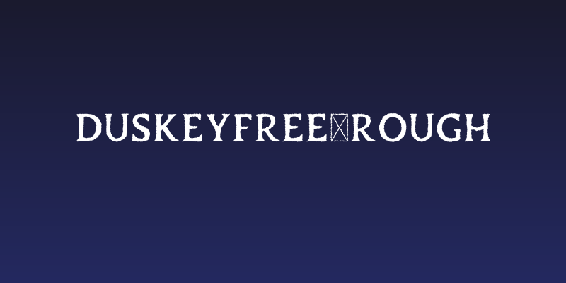 DuskeyFree-Rough Social Header