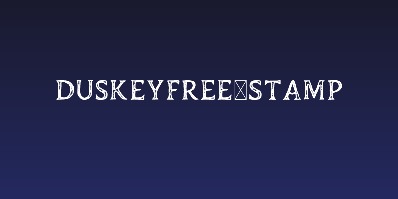 DuskeyFree-Stamp Social Header