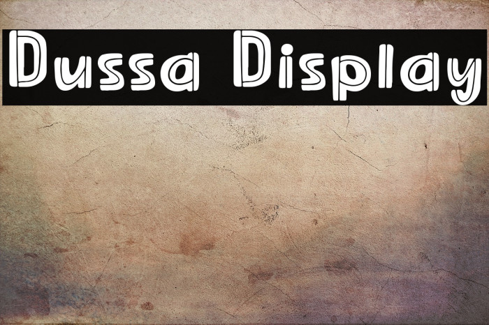 Dussa Display Example 2
