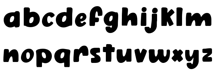 Dussa - Personal Use Font LOWERCASE