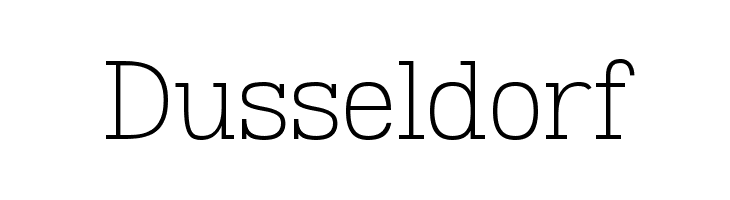 Dusseldorf Font