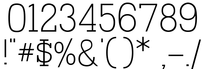 Dusseldorf Font OTHER CHARS