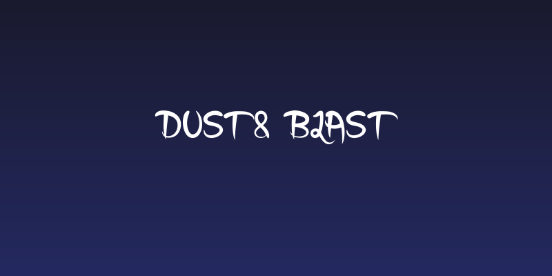 Dust & Blast Social Header