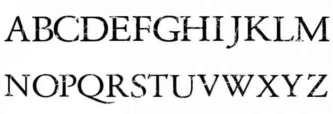 Dust Overhaul Font LOWERCASE