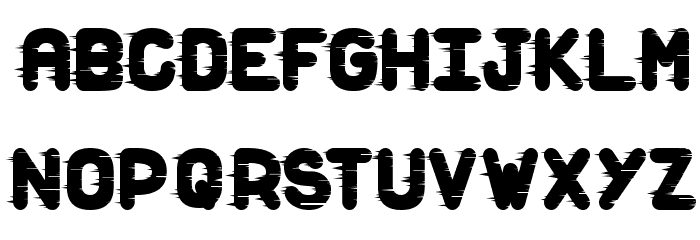Dust Scratches light Font LOWERCASE