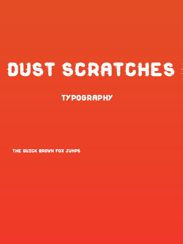 Dust Scratches light Poster