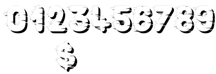 Dust Scratches Font OTHER CHARS