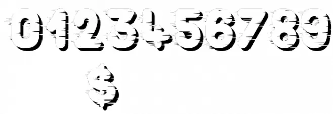 Dust Scratches Font OTHER CHARS