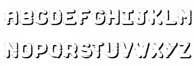 Dust Scratches Font LOWERCASE