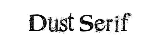 Dust Serif  Descarca Fonturi Gratis