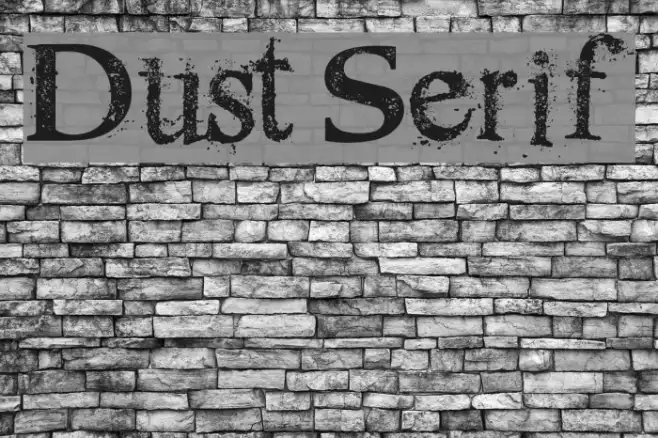 Dust Serif Example 1