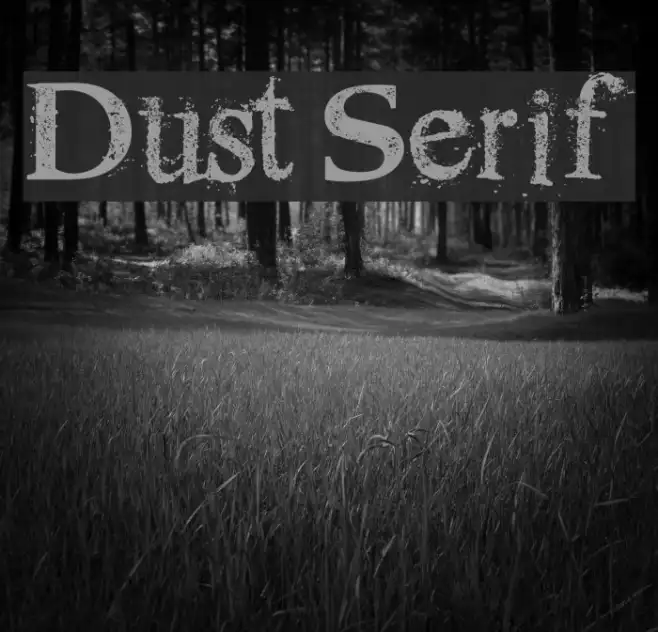 Dust Serif Example 2