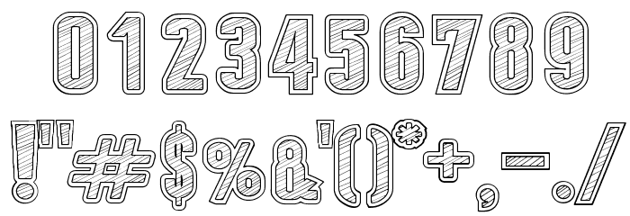 Dust West College Font OTHER CHARS