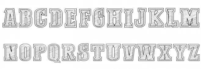 Dust West College Font Litere mari