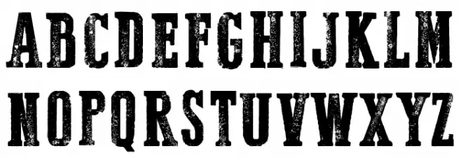 Dust West Italic Polices MAJUSCULES