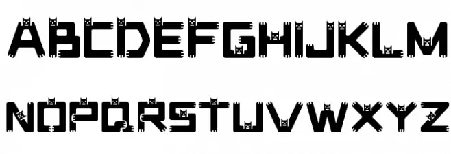 DustDemon Bold フォント 大文字