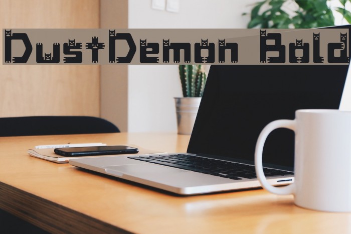 DustDemon Bold لخطوط تنزيل examples