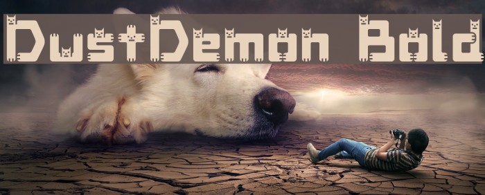 DustDemon Bold لخطوط تنزيل examples