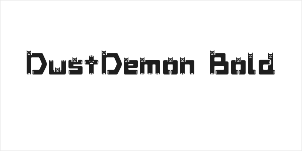 DustDemon Bold Logo