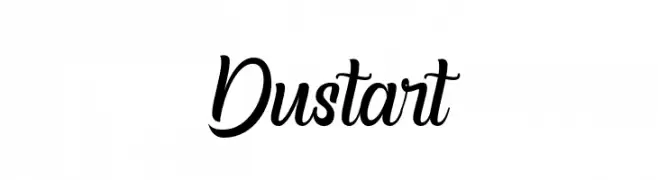 Dustart  免费字体下载