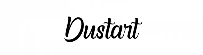 Dustart  免费字体下载