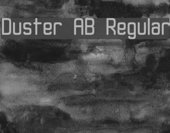 Duster AB Regular Example 3