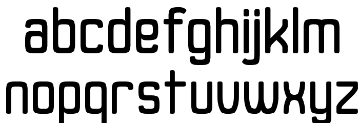 Duster AB Regular Font LOWERCASE