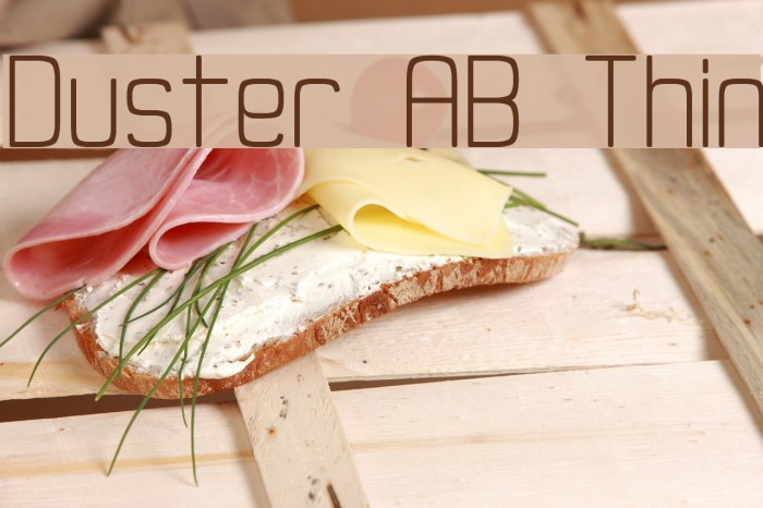Duster AB Thin Example 1