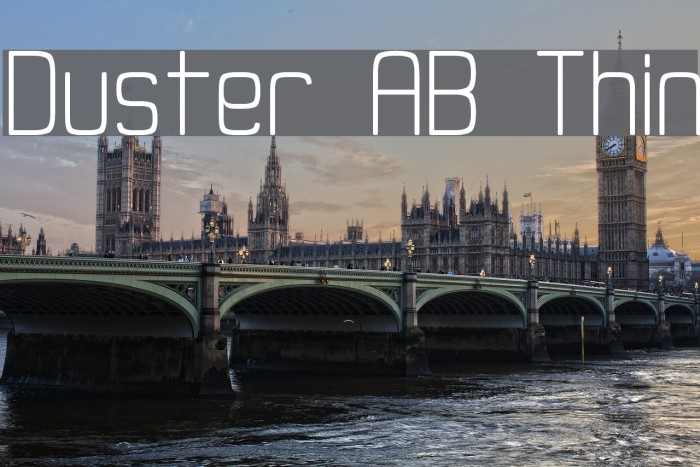 Duster AB Thin Example 2