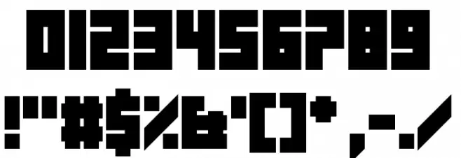 Dustfine Font OTHER CHARS