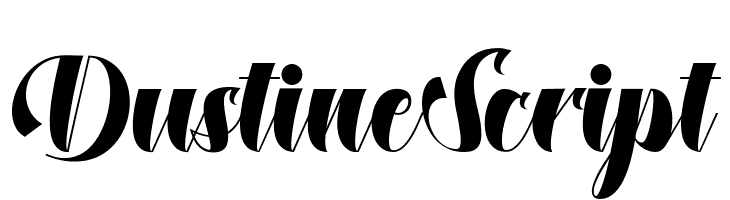 DustineScript  नि: शुल्क फ़ॉन्ट्स डाउनलोड