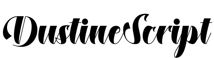 DustineScript  font caratteri gratis
