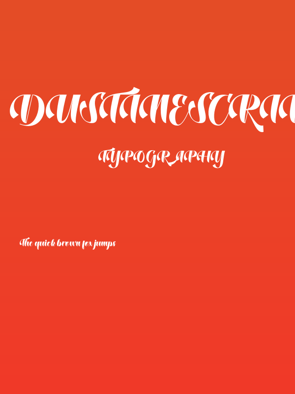 DustineScript Poster