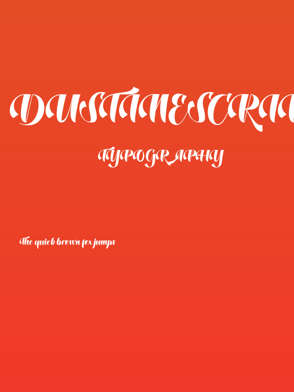 DustineScript Poster