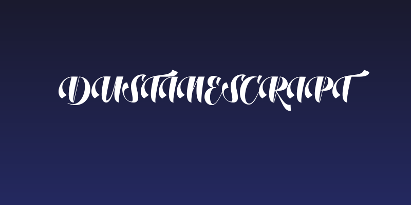 DustineScript Social Header
