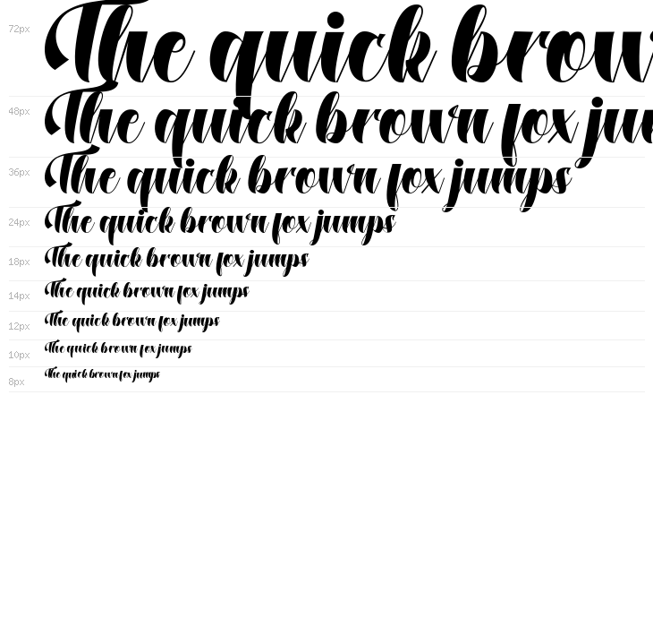 DustineScript Waterfall