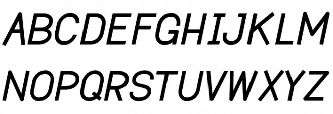 Dustismo Bold Italic Fonte MAIÚSCULAS