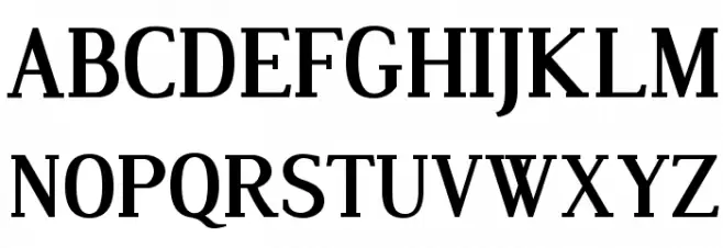 Dustismo Roman Bold Schriftart Groß