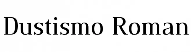 Dustismo Roman  Descarca Fonturi Gratis