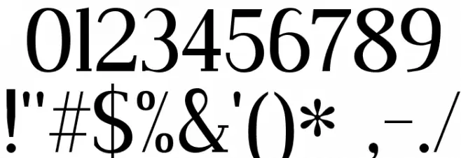 Dustismo Roman Font OTHER CHARS