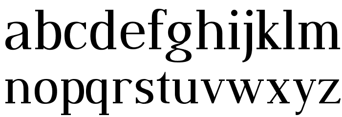 Dustismo Roman Font LOWERCASE