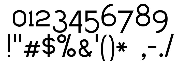Dustismo Font OTHER CHARS