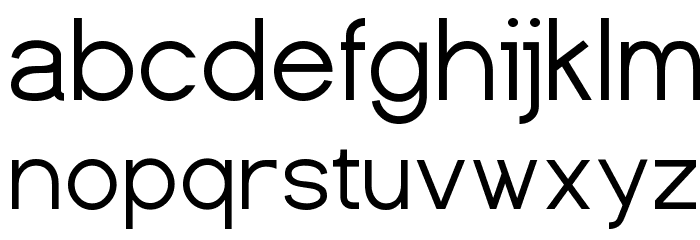 Dustismo Font LOWERCASE