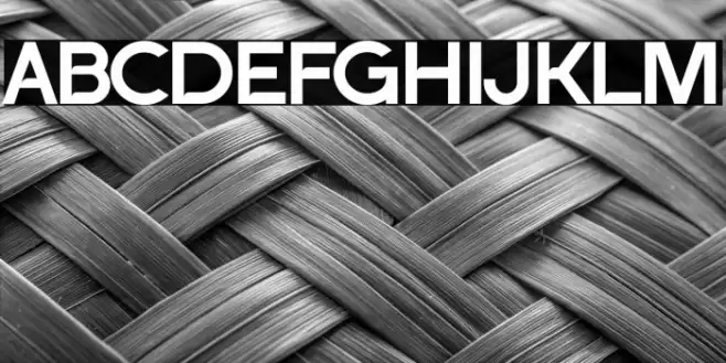 Dustries Font examples